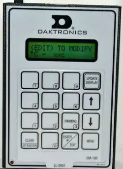 DAKTRONICS DM-100 Gen III for Allied Interface pro