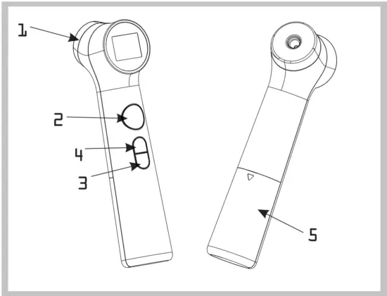 Joytech Healthcare DET-3010b Infrared Forehead Thermometer - fig1