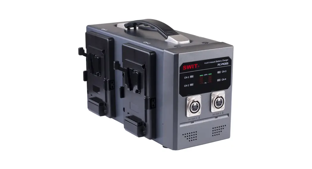 Swit Pc-p461s-a-b Portable 4 Inch Battery Fast Charger User Manual