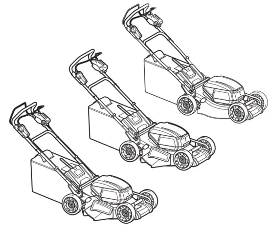 makita DLM462 Cordless Lawn Mower