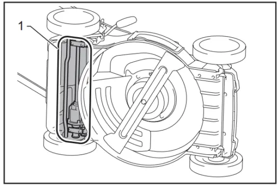 makita DLM462 Cordless Lawn Mower - Area