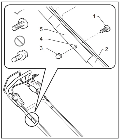 makita DLM462 Cordless Lawn Mower - Bolt