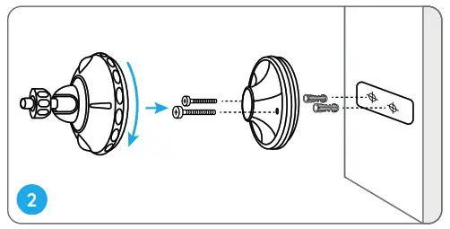 reolink Argus 3 WiFi Camera with 4MP RIP Motion Sensor - Mount the Camera to Wall 2