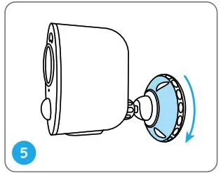 reolink Argus 3 WiFi Camera with 4MP RIP Motion Sensor - Mount the Camera to Wall 5
