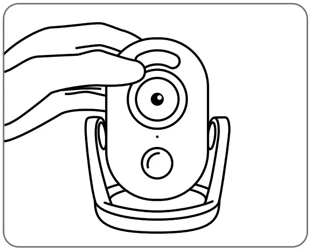 reolink Argus 3 WiFi Camera with 4MP RIP Motion Sensor - Place the Camera on a Surface