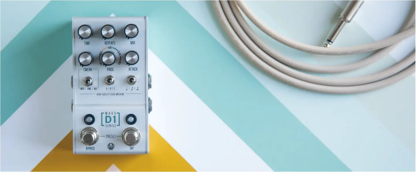 WALRUS AUDIO Mako D1 V2 High-Fidelity Stereo Delay