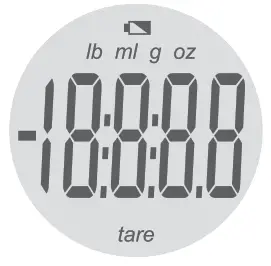 brabantia 122644 Tasty Essential Kitchen Scales - Battery Compartment