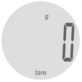 brabantia 122644 Tasty Essential Kitchen Scales - TARE