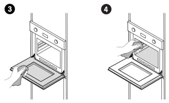 After using the oven