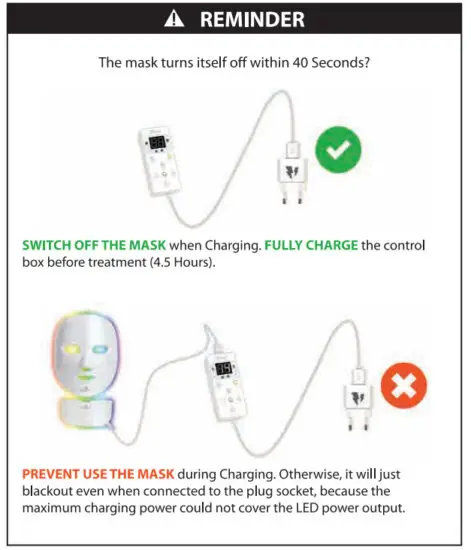 PROJECT E BEAUTY PE706 Photon Skin Rejuvenation Face &amp Neck Mask - figure 14