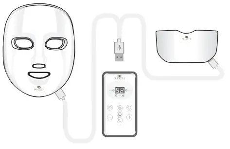 PROJECT E BEAUTY PE706 Photon Skin Rejuvenation Face &amp Neck Mask - figure 3