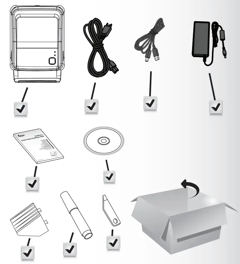 ARGOX D4-280plus D4 Linerless Series Label Printer-FIG1
