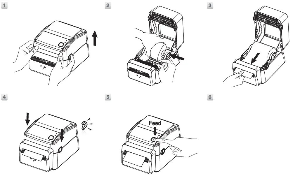 ARGOX D4-280plus D4 Linerless Series Label Printer-FIG6