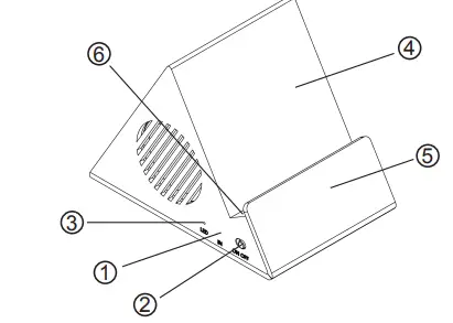 COSMO-FIBER-R-60-Desktop-Charger-with-Portable-Bluetooth-Speaker-2