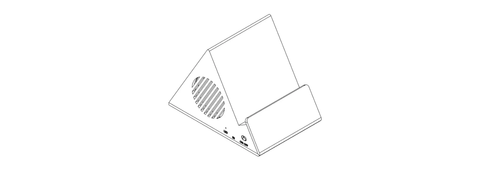 Cosmo Fiber R-60 Desktop Charger With Portable Bluetooth Speaker User Manual