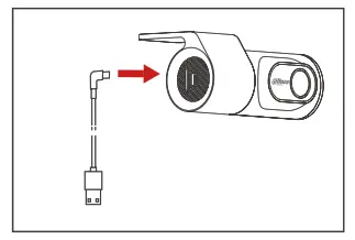 dahua T200 Full HD 1080P Dash Cam - Camera2