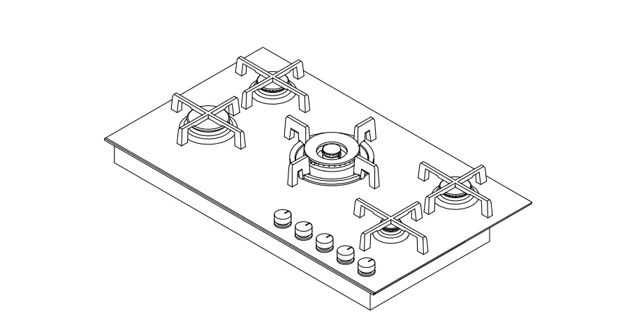 Fisher Paykel Cg905d Gas-on-glass Cooktop User Guide