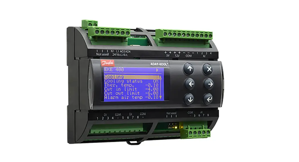 Danfoss Eke 400 Refrigeration Evaporator Control Installation Guide