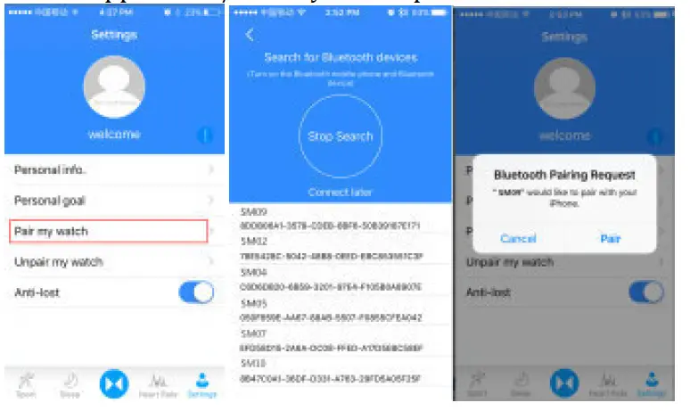 velleman X1 MT Apple Smart Watch 4
