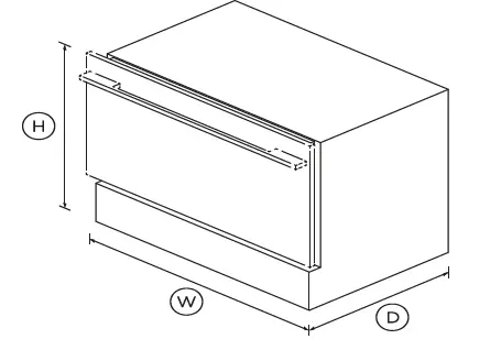 FISHER-PAYKEL-RB36S25MKIW-N 1-Integrated-CoolDrawer-Multi-Temperature-Drawer-fig-1