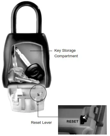 Master Lock 5400D Portable Lock Box - overview 2