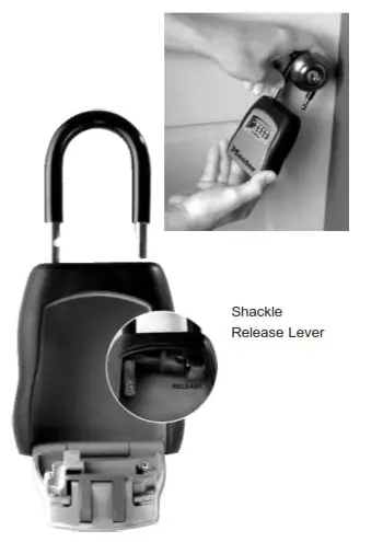 Master Lock 5400D Portable Lock Box - overview 3