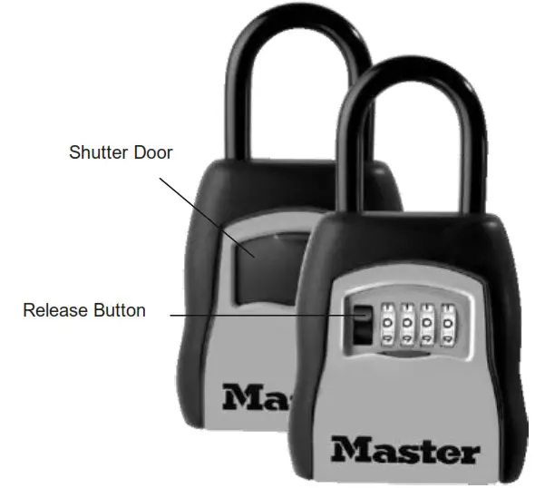 Master Lock 5400D Portable Lock Box - overview