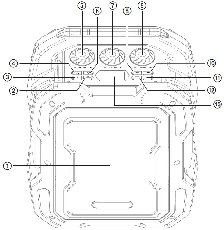 motorola ROKR 800 Bluetooth Party Speaker 01