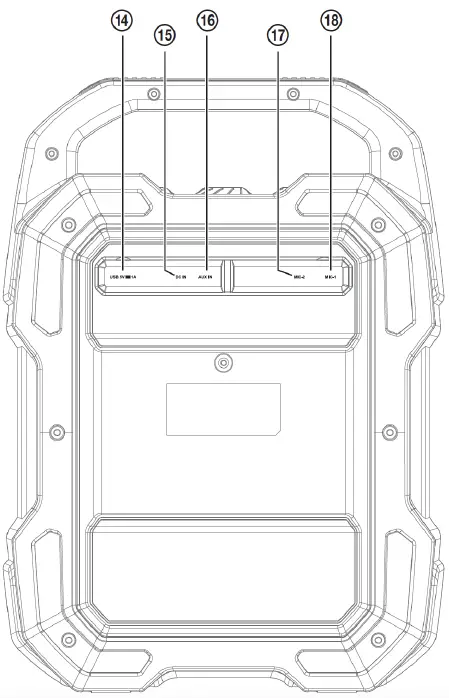 motorola ROKR 800 Bluetooth Party Speaker 02
