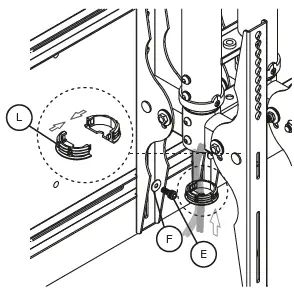 Neomounts-PLASMA-C100D-Monitor-Ceiling-Mount-fig-6