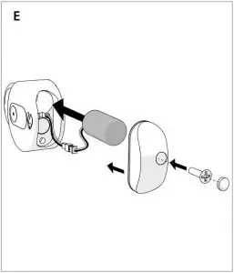 FIG 6 Installing the battery