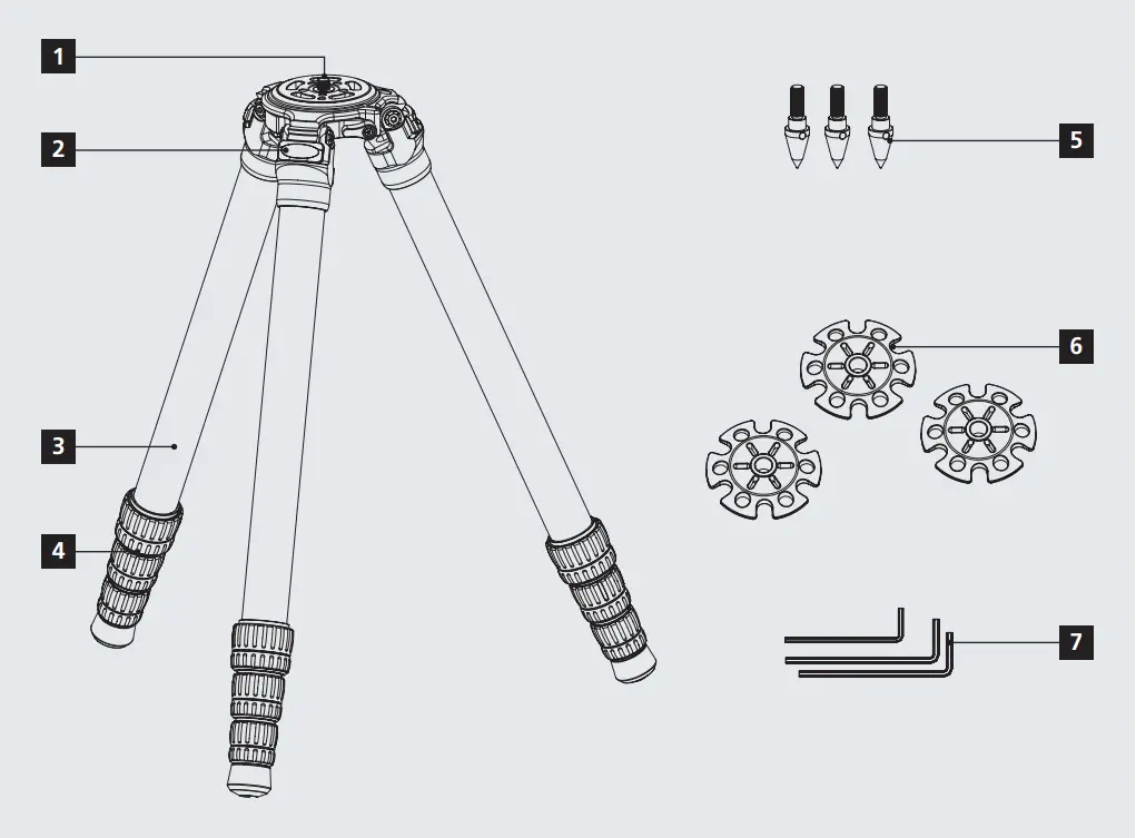 Rollei 22965 Rock Solid Alpha Mark III C