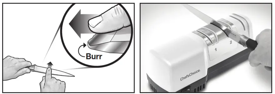 Chef sChoice G203 Hybrid Knife Sharpener - Fig1