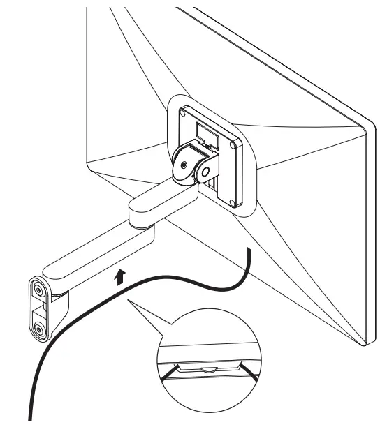 innovative 9110 Monitor TV Wall Mount 11