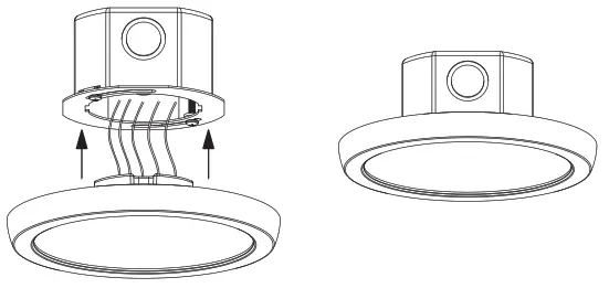 SATCO NUVO 62 1700 CCT Selectable Blink LED Flush Fixtures - STEP3