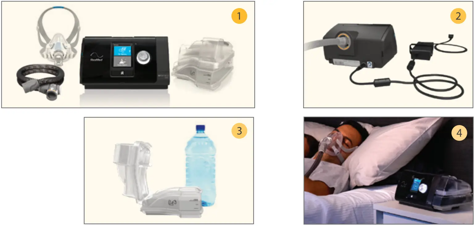 APRIA ResMed AirSense 10 Sleep Therapy Device - fig 2