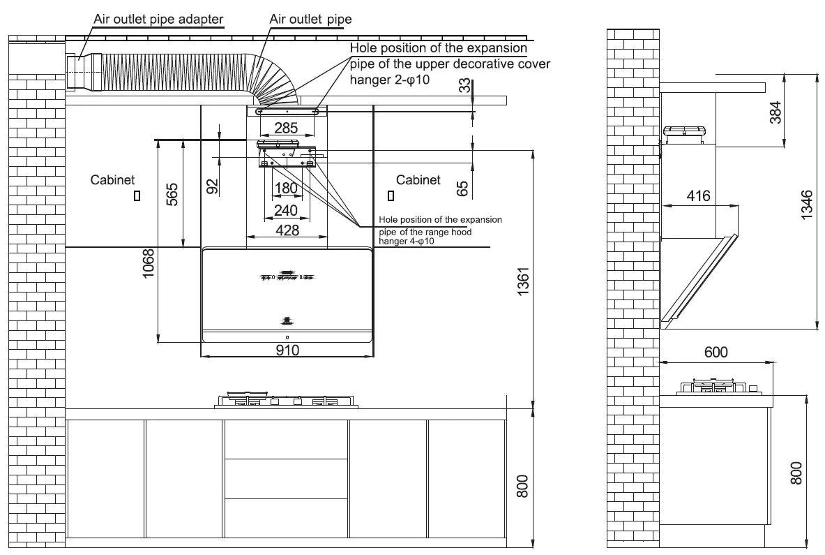 Electrolux ECS9979K Range Hood 02