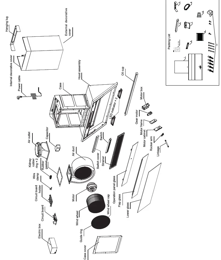 Electrolux ECS9979K Range Hood 22