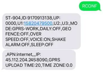 SinoTrack GPS TRACKER - SET OK 5