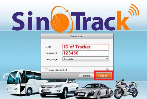 SinoTrack GPS TRACKER - WEBSITE TRACKING