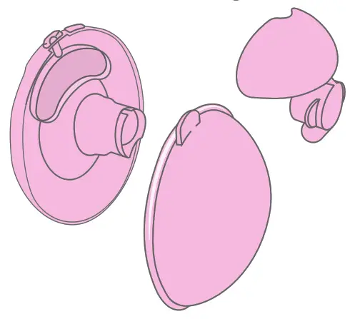 freemie FG084 SlimFit5 Hands Free Ultra Discreet Collection Cups FIG1