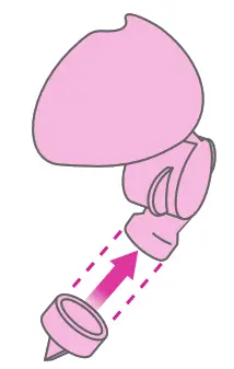 freemie FG084 SlimFit5 Hands Free Ultra Discreet Collection Cups - Put Cups Together