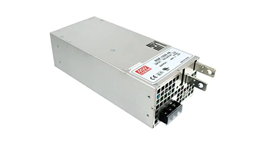 Mean Well Rsp-1500 Series 1500w Single Output Power Supply Installation Guide Mean Well Rsp-1500 Series 1500w Single Output Power Supply Installation Guide
