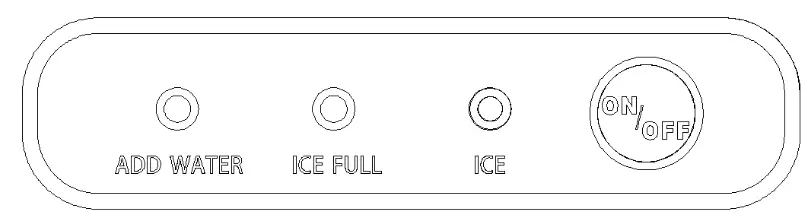VOX EM2101 Ice Maker - ICE CONTROL