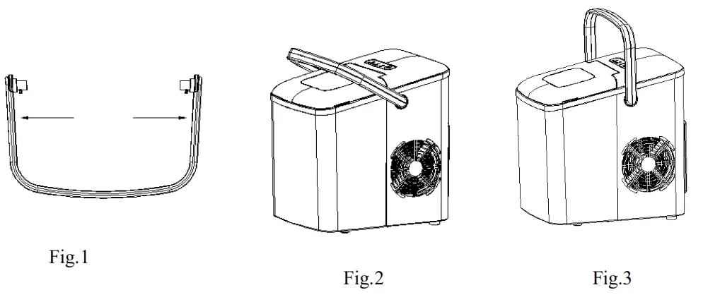 VOX EM2101 Ice Maker - fig