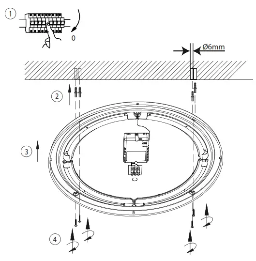 SellTec 14326018 Ceiling LED Light - fig 1