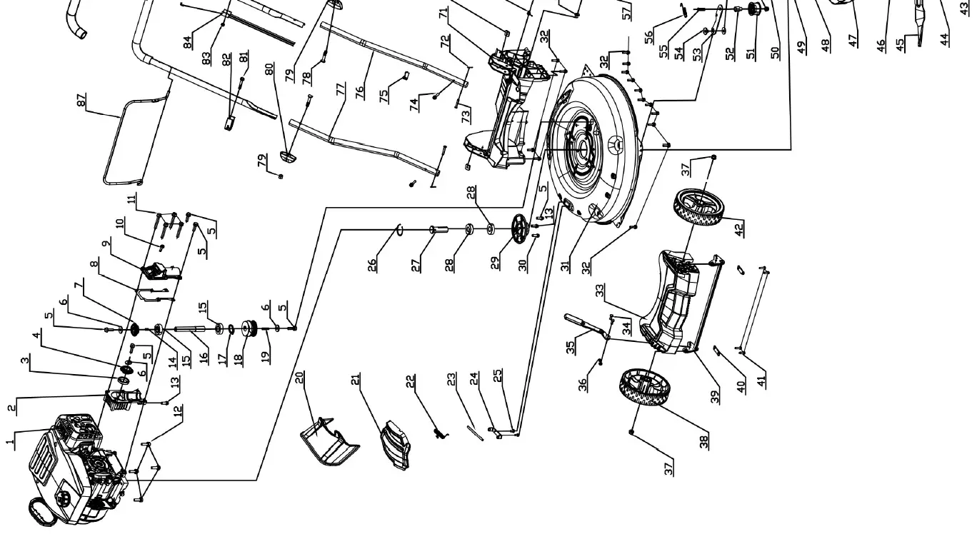 POWERSMART-PSM2521PH-21-Inch-3-in-1-Gas-Push-Lawn-Mower-fig-12