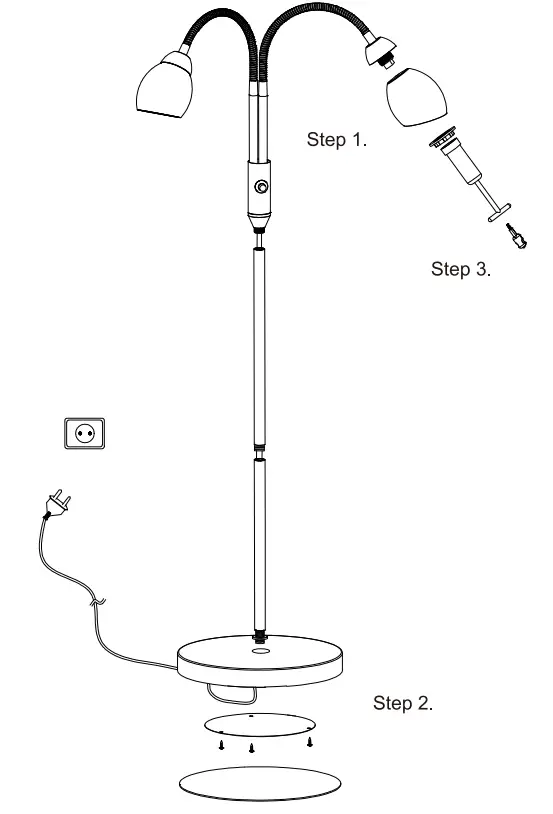 NOVA LIFE BECKY Floor Lamp fig 3