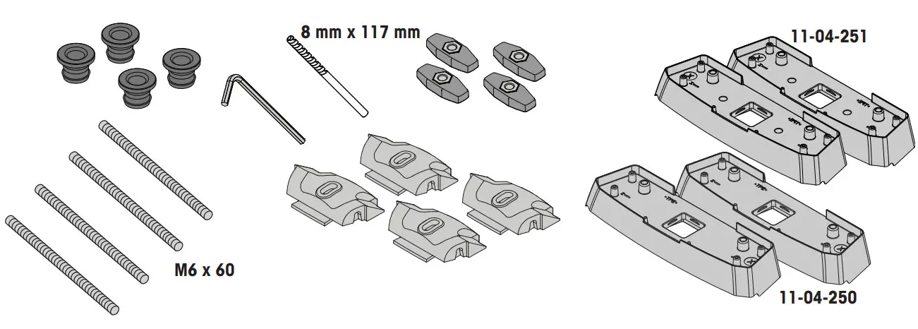 mazda K420 Yakima Roof Bars Package - CONTENT