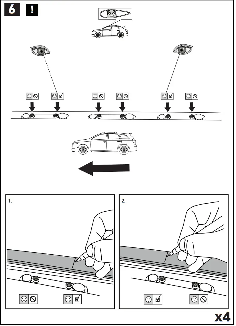 mazda K420 Yakima Roof Bars Package - FIg3